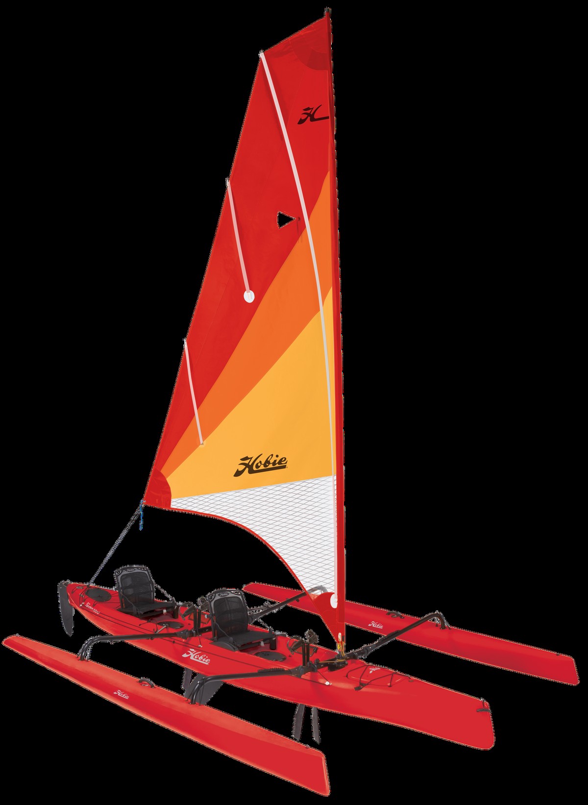 Kalastuskayak Hobie Tandem Island